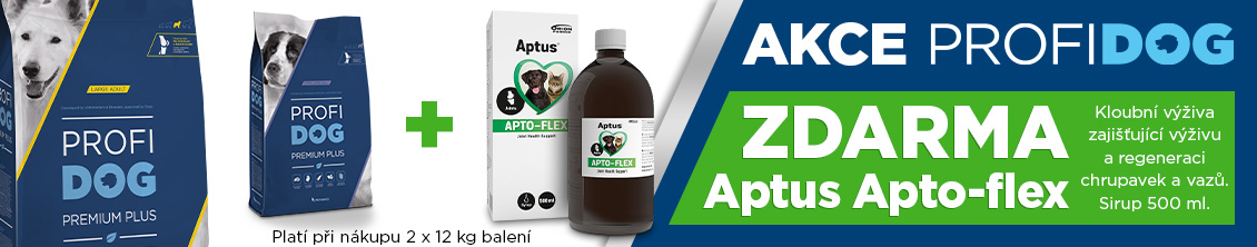 K nákupu PROFIDOG Premium Plus + dárek Aptus Apto-flex