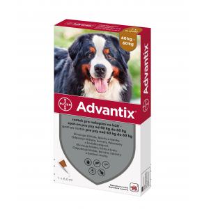 Advantix Spot On 1x6ml pro psy nad 40-60kg
