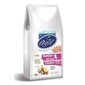 Agil Junior All Breed Pure&Health Low Grain 10kg