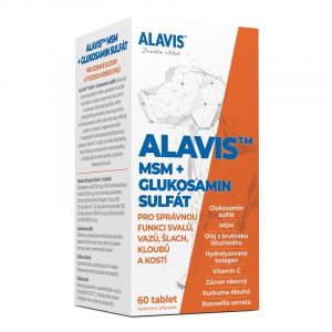 Alavis MSM + Glukózamín sulfát 60 tab