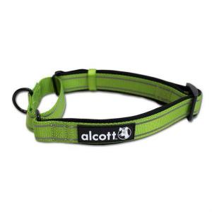 Alcott martingale reflexní obojek pro psy zelený, velikost M