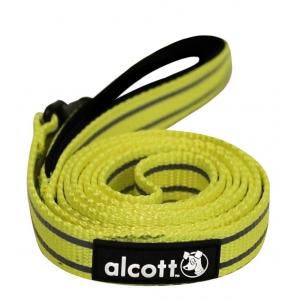 Alcott reflexní vodítko pro psy žluté, velikost M