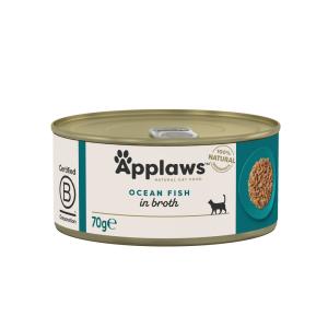 Applaws konzerva Cat mořské ryby 156 g