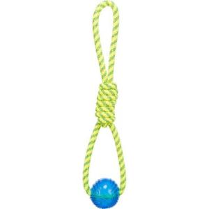Aqua Toy lano s gumovým míčkem, plovoucí, 6 × 40 cm, polyester/TPR