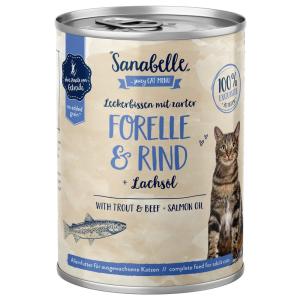Bosch Cat Sanabelle Wet Food with Trout & Beef 0,4 kg