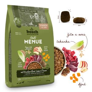Bosch HPC MENUE Adult with beef & offal + rye & oats 1 kg