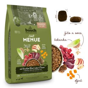 Bosch HPC MENUE Adult with beef & offal + rye & oats 2,4 kg