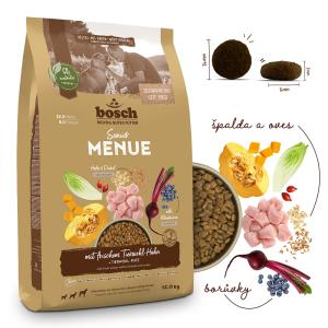 Bosch HPC MENUE Senior with animal welfare chicken + spelt & oats 12 kg