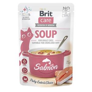 Brit Care Cat Soup with Salmon 75g