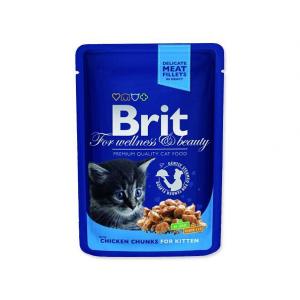 Brit Premium Kitten Chicken Chunks 100g