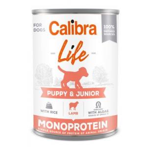 Calibra Dog Life  konz. Puppy&Junior Lamb&rice 400g