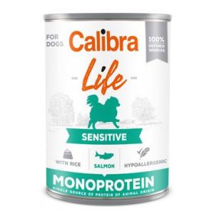 Calibra Dog Life  konz. Sensitive Salmon with rice 400g