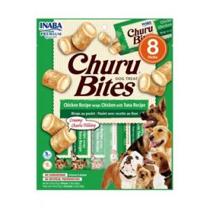 Churu Dog Bites Chicken wraps Chicken+Tuna 8x12g