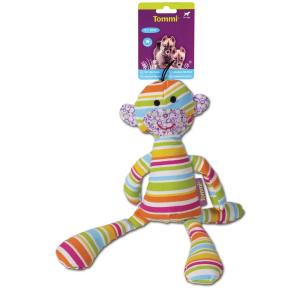 E. T. toy, textilní hračka duhová, 34cm