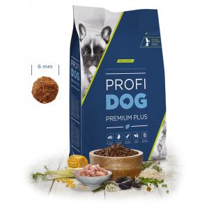 ECO PACK PROFIDOG Premium Plus Mini Puppy 2 x 12 kg + „PROFIDOG Barel“