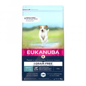 Eukanuba Adult Small & Medium Grain Free Ocean Fish 3 kg