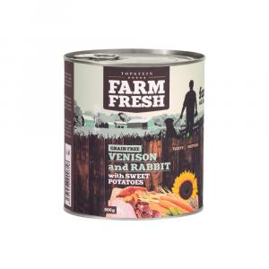 Farm Fresh Venison and Rabbit with Sweet Potatoes 400 g