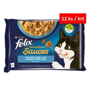 Felix Sensations Sauces Multipack s treskou a sardinkami v och. om 4 x 85 g