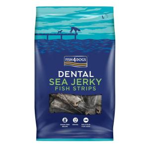 FISH4DOGS Dentální pamlsky pro psy mořská ryba proužky 500 g