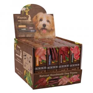 Fitmin dog Purity Snax STRIPES box 4 příchutě 24x35 g