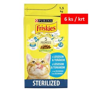 Friskies Sterile Cats losos se zeleninou 1,5 kg