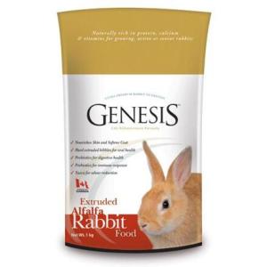 GENESIS RABBIT FOOD ALFALFA 1kg granulované k. pro králíky