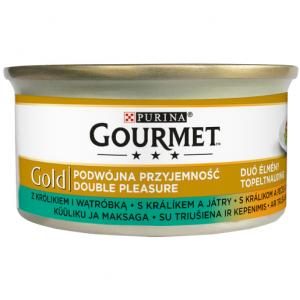 Gourmet Gold s králíkem a játry 85 g