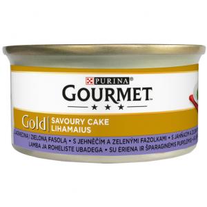 Gourmet Gold Savoury Cake s jehněčím a zelenými fazolkami 85 g