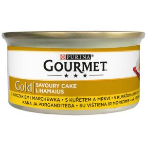 Gourmet Gold Savoury Cake s kuřetem a mrkví 85 g