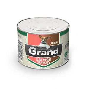 GRAND deluxe 100% Losos & Krůta Junior 180 g
