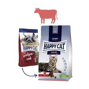 Happy Cat Culinary Voralpen-Rind / Hovězí 1,3 kg