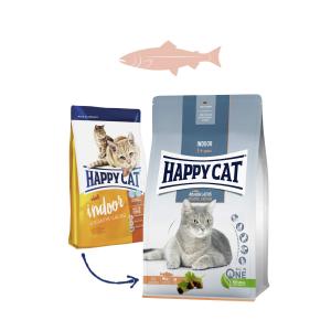 Happy Cat Indoor Atlantik-Lachs / Losos 4 kg