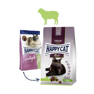 Happy Cat Sterilised Weide-Lamm / Jehnečí 1,3 kg
