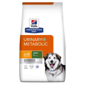 Hill’s Prescription Diet Canine c/d Multicare + Metabolic 12 kg + „HypoAllergenic Treats 220 g 2x ZDARMA“
