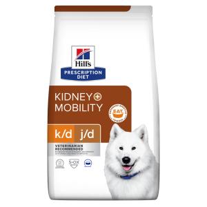 Hill’s Prescription Diet Canine k/d + Mobility 12 kg + „HypoAllergenic Treats 220 g 2x ZDARMA“