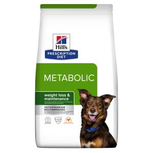 Hill’s Prescription Diet Canine Metabolic 12 kg + „HypoAllergenic Treats 220 g 2x ZDARMA“