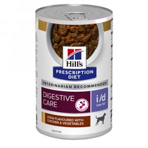 Hill’s Prescription Diet Canine Stew i/d Low Fat s kuřetem, rýží a zeleninou 354 g