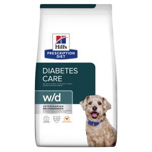 Hill’s Prescription Diet Canine w/d 10 kg + „HypoAllergenic Treats 220 g 2x ZDARMA“