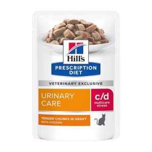 Hill’s Prescription Diet Feline c/d Urinary Stress kuře 12 x 85 g