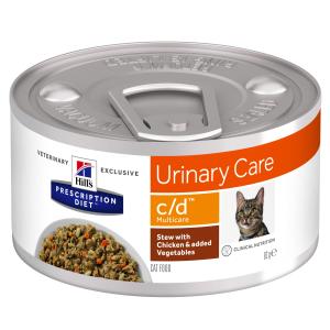 Hill’s Prescription Diet Feline Stew c/d Multicare with Chicken & Vegetables 82 g