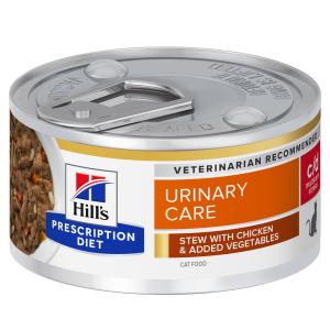 Hill’s Prescription Diet Feline Stew c/d Urinary Stress with Chicken & Vegetables 82 g
