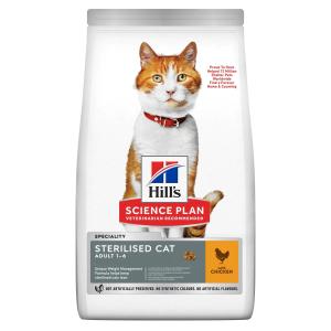 Hill’s Science Plan Feline Adult Sterilised Cat Chicken 15 kg (EXPIRACE 05/2024)