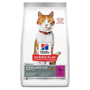 Hill’s Science Plan Feline Adult Sterilised Cat with Duck 3 kg
