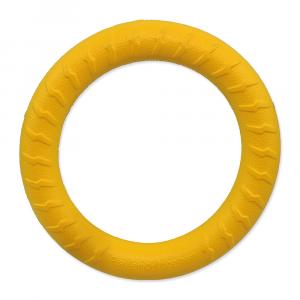 Hračka DOG FANTASY EVA Kruh žlutý 18cm