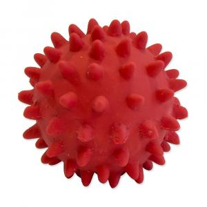Hračka DOG FANTASY Latex míč s bodlinami a zvukem mix barev 6 cm