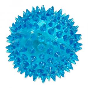 Hračka DOG FANTASY míček LED modrý 6 cm