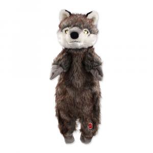 Hračka DOG FANTASY Skinneeez vlk plyšový 50 cm