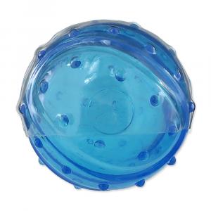 Hračka DOG FANTASY STRONG míček s vůní slaniny modrý 7cm