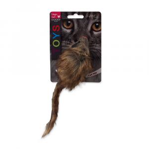 Hračka MAGIC CAT myš plyšová Gigant s catnipem 21 cm