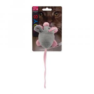 Hračka MAGIC CAT myška chrastící s catnipem mix 22,5 cm